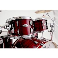 Pearl Professional Maple Fusion 4 fût Velvet Crimson - Vue 4